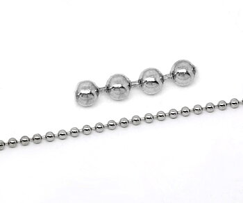 Kulkedja Platina, 2.4mm, 1meter
