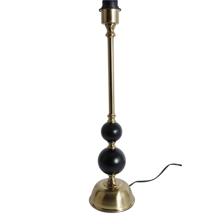 Lampfot / Mässing-Svart / H 55,5cm