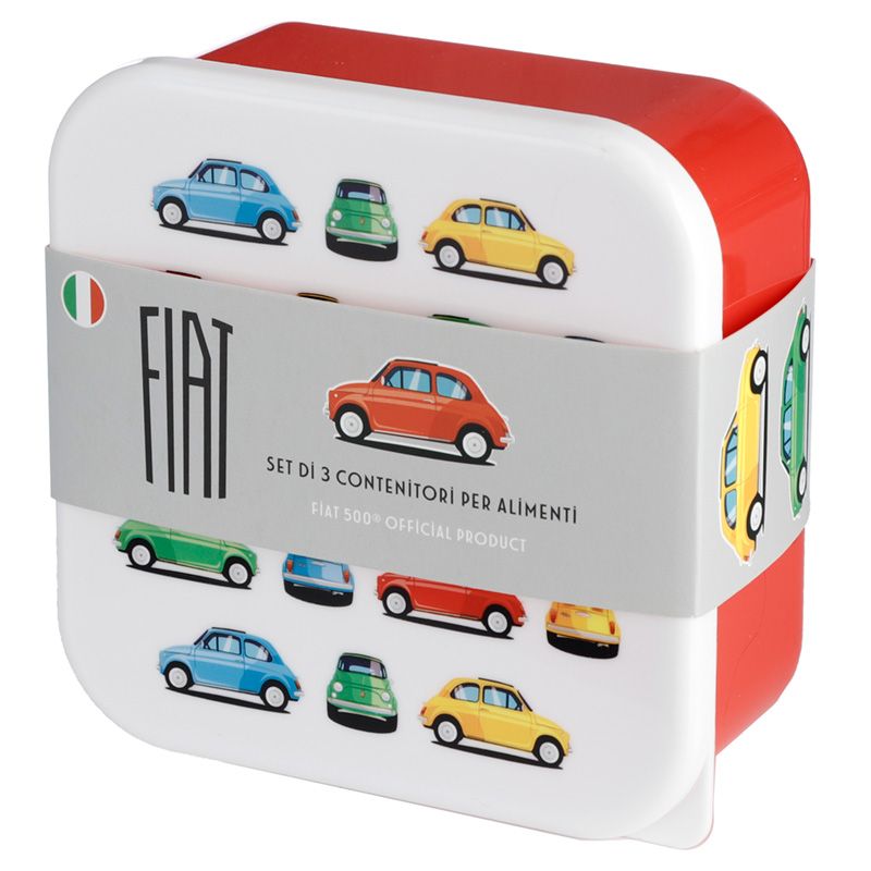 Lunchlåda - Retro Fiat 500 - 3