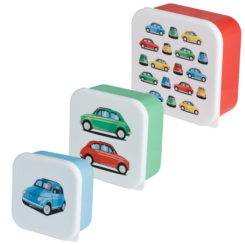 Lunchlåda - Retro Fiat 500