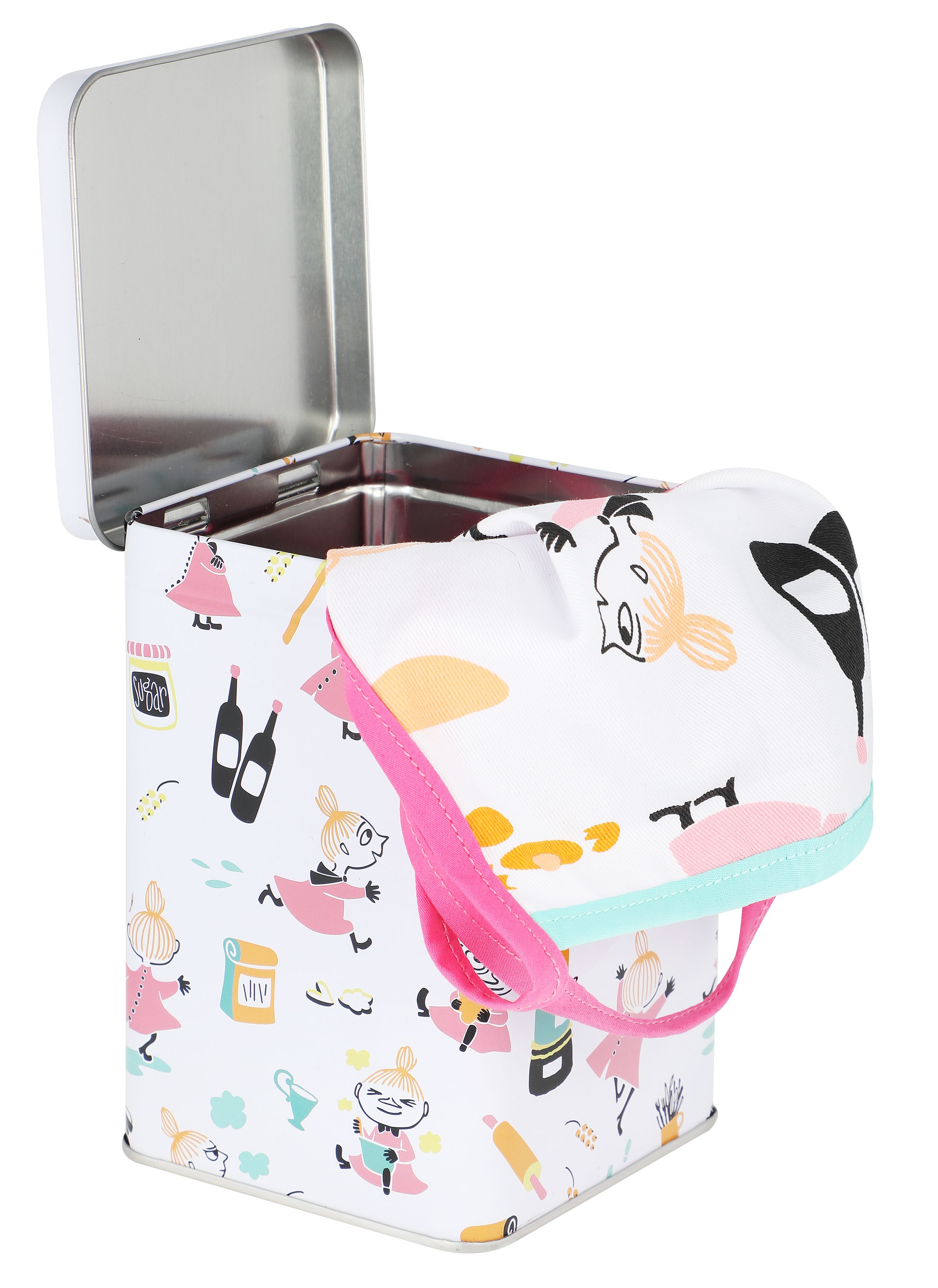 Little My Pastel Tin (includes chidlren apron) - 2