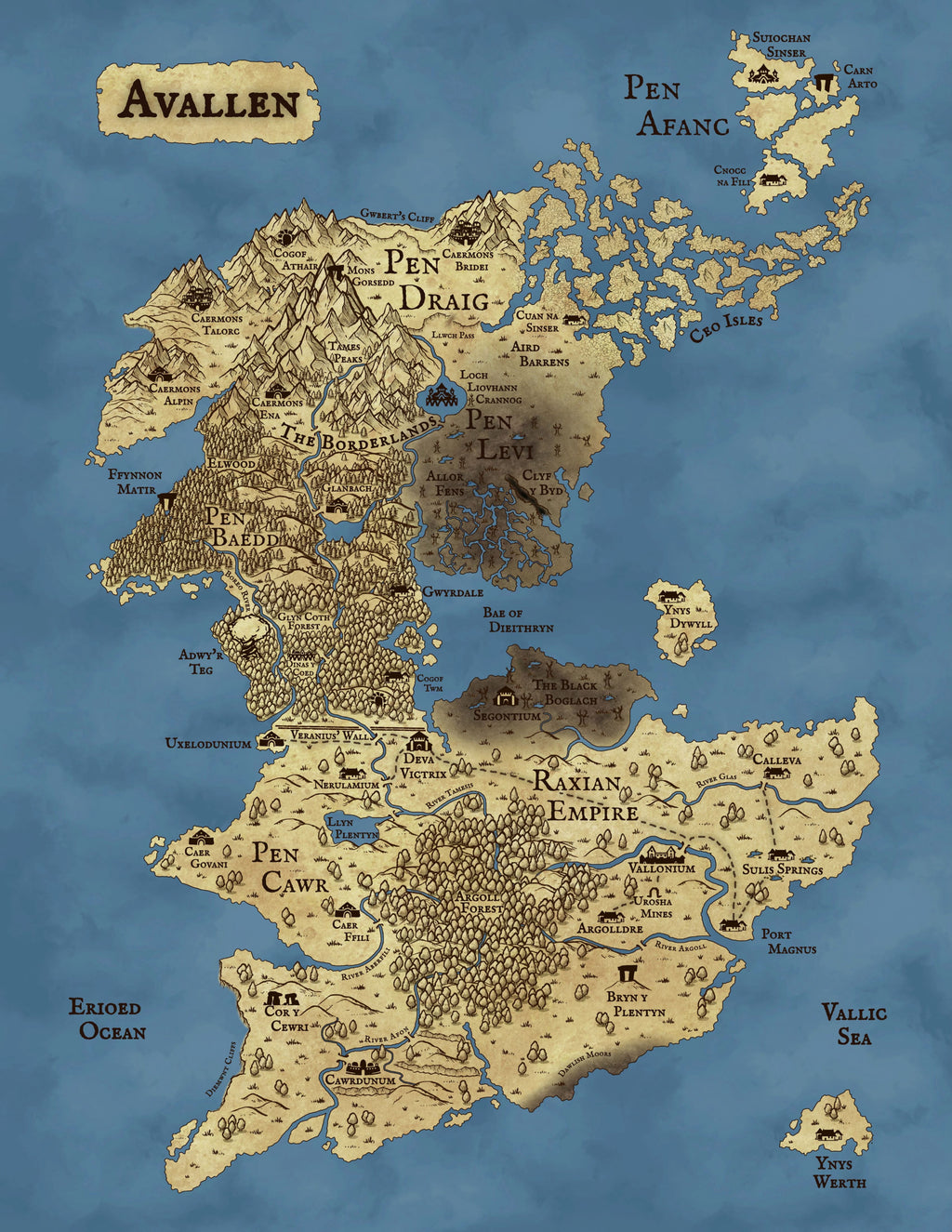 Legends of Avallen - Core Rulebook - 2