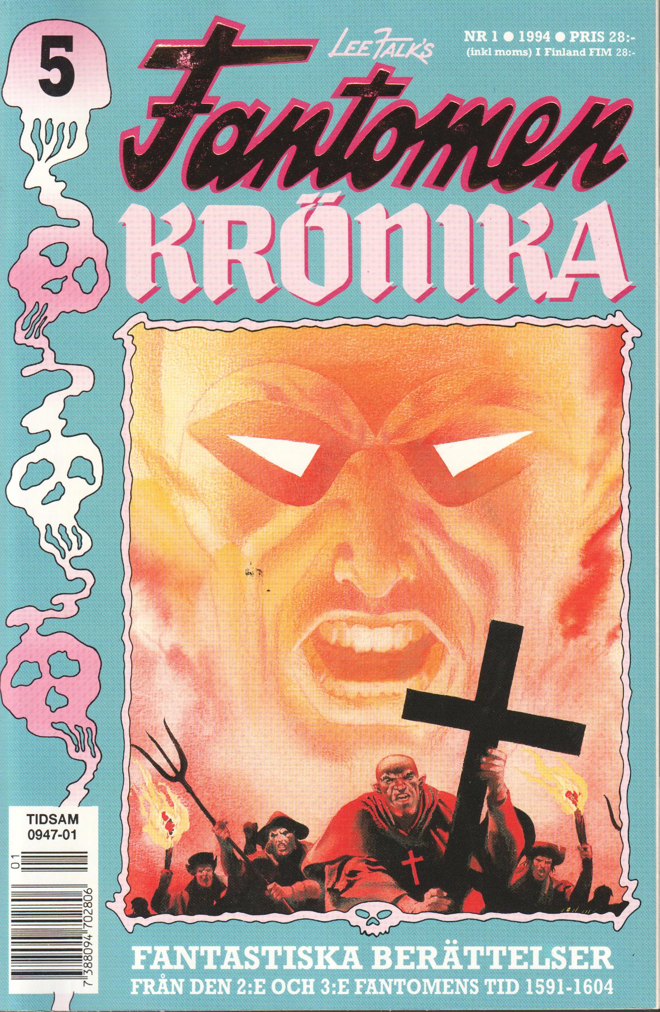 Fantomen Krönika 5 Nummer 1 1994 , begagnad