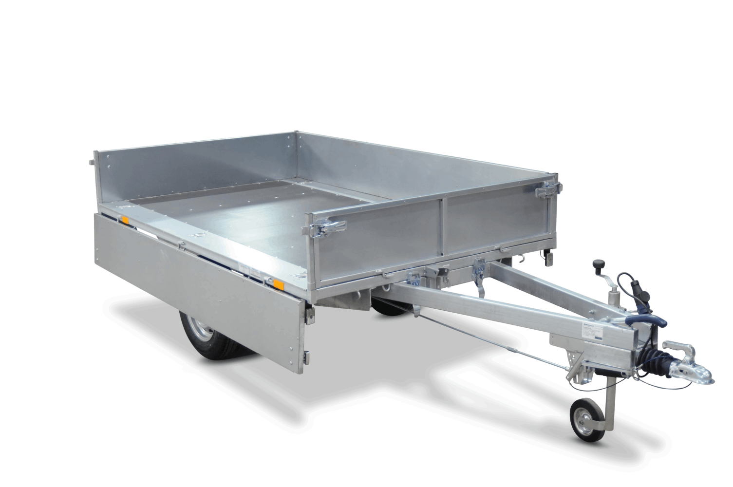 SLÄPVAGN ::  HÖGBYGGD ::  247 x 145 cm :: 1000  :: 1250 kg - BK #25