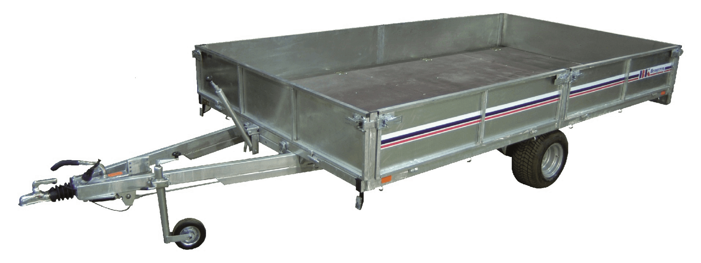 SLÄPVAGN ::: HÖGBYGGD ::  380 x 210 cm - 1000 :: 1200 :: 1300 kg - BK #38