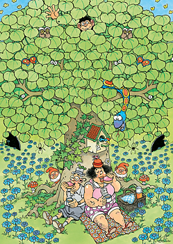 Enjoying a Picnic 500 Bitar Jvh Jumbo