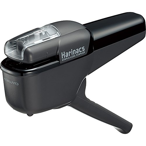 Häftapparat utan klammer,  HARINACS JAPANESE STAPLES STAPLER, Svart