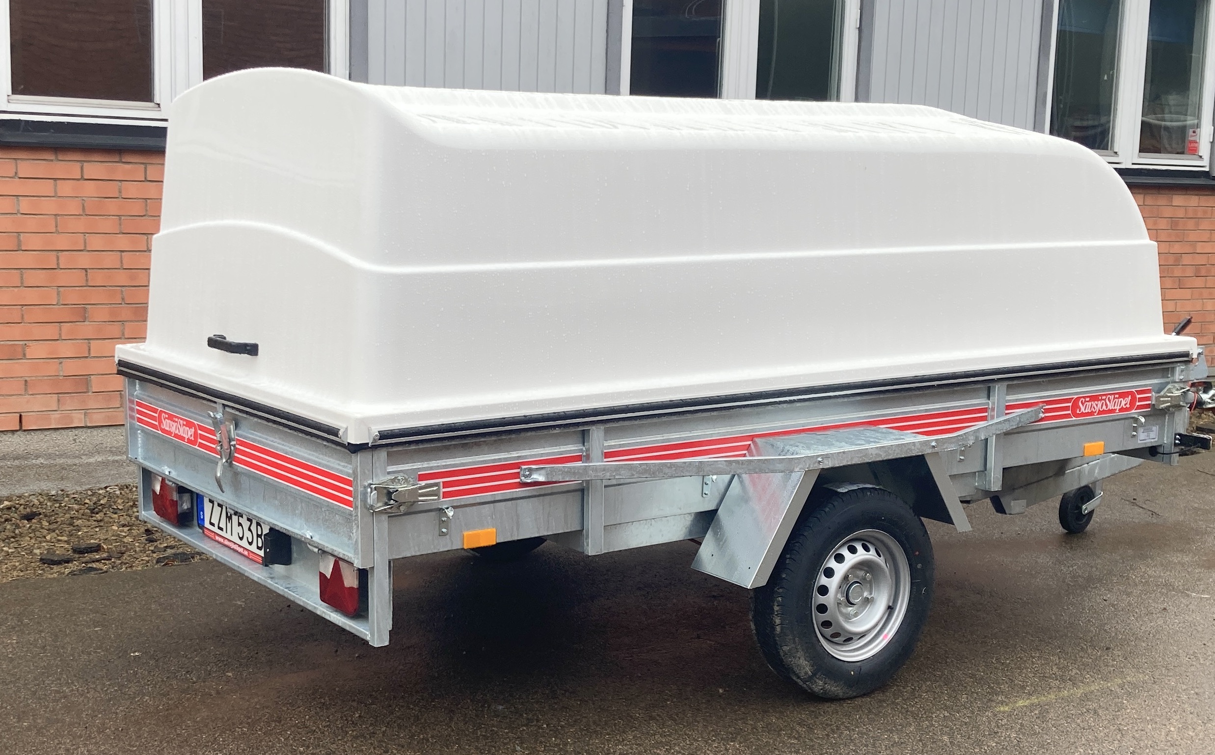 SLÄPVAGN ::: 297 x 150 cm - 750 kg - Sävsjö FTB 3001 - 9
