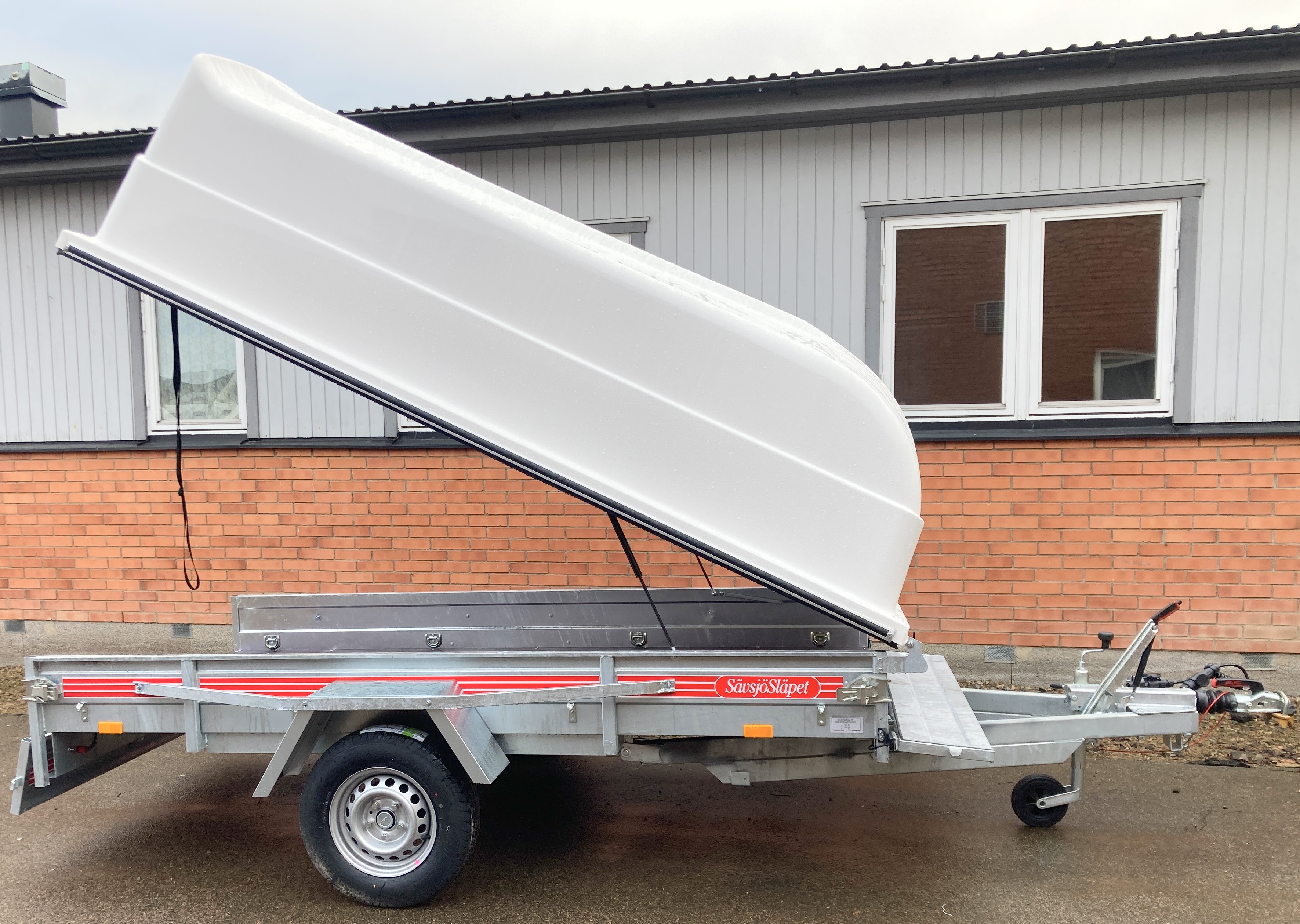 SLÄPVAGN ::: 297 x 150 cm - 750 kg - Sävsjö FTB 3001 - 10