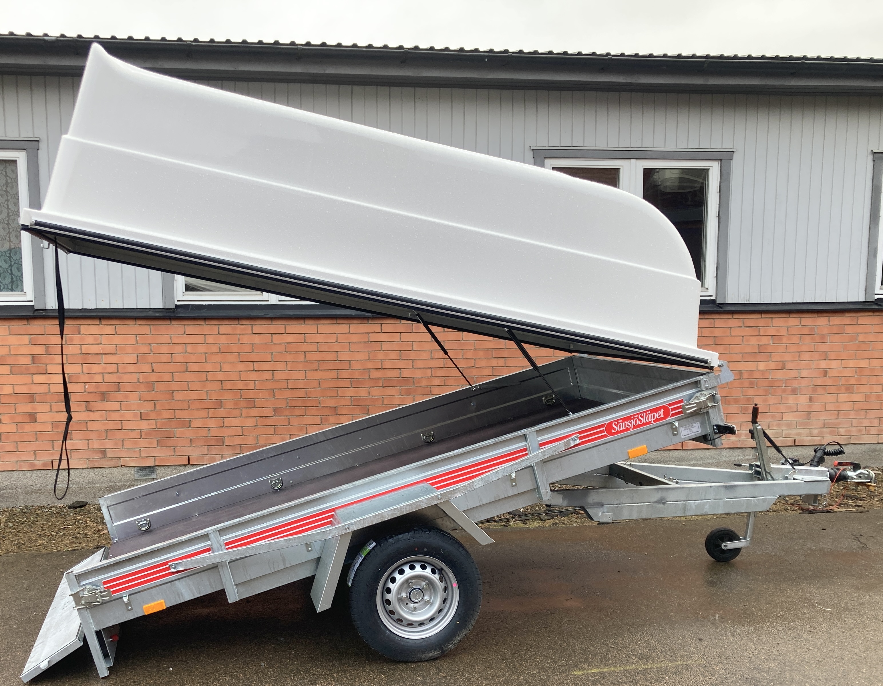 SLÄPVAGN ::: 297 x 150 cm - 750 kg - Sävsjö FTB 3001 - 11