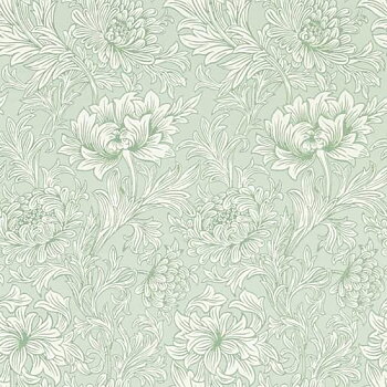 TAPET CHRYSANTHEMUM TOILE, willow