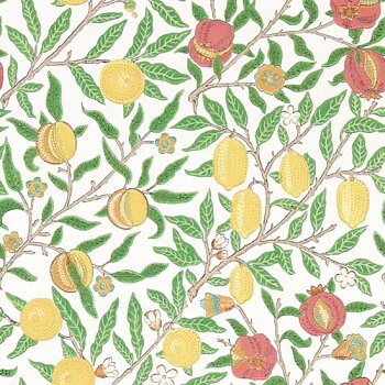 TAPET FRUIT, leaf green madder
