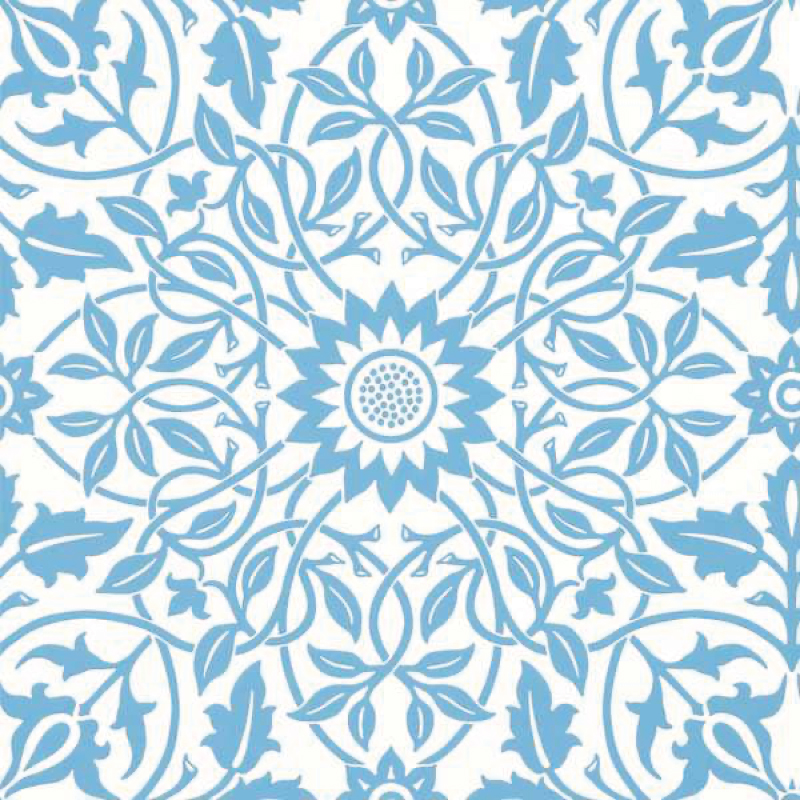 TAPET ST JAMES CEILING, china blue