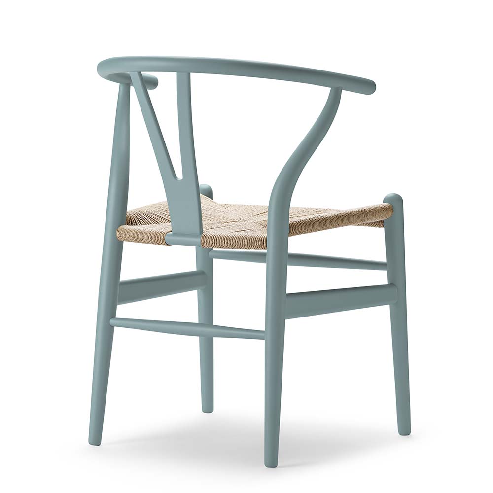 CH24 Wishbone chair (Soft Edition Pewter) by Ilse Crawford - Carl Hansen & Søn - 2