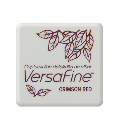 Röd - Crimson Red, Versafine Small Pad, Tsukineko