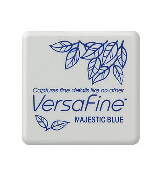 Blå - Majestic Blue, Versafine Small Pad, Tsukineko
