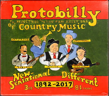 Blandade Artister: Protobilly: Different Country Music (3CD)