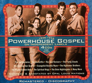 Blandade Artister: Powerhouse Gospel (4CD)