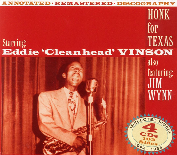 Vinson Eddie "Cleanhead": Honk For Texas (4CD)