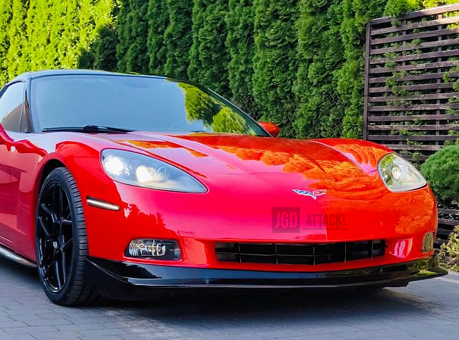 APR Style Frontläpp (CORVETTE 05-13 C6 Base) - 7