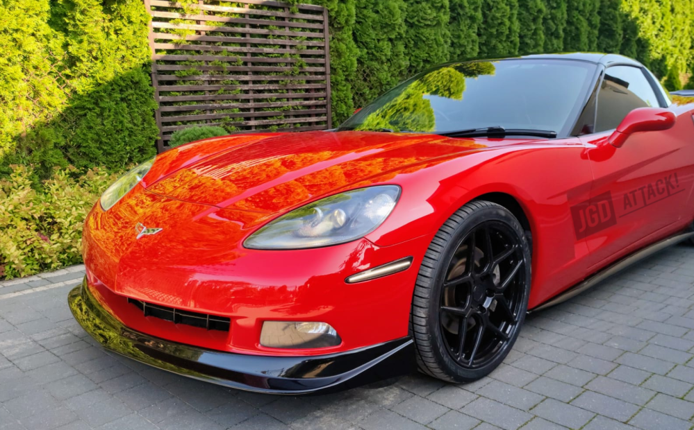 APR Style Frontläpp (CORVETTE 05-13 C6 Base) - 5