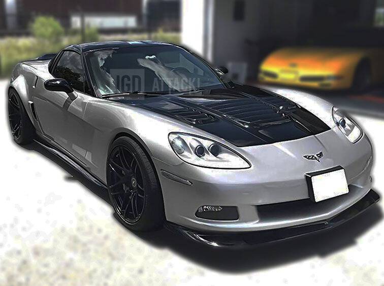 ZR1 Style Sidkjolar (CORVETTE 05-13 C6 ZR1, Z06, Grand Sport)