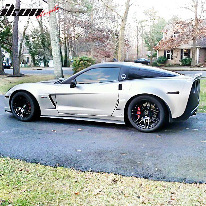 ZR1 Style Sidkjolar (CORVETTE 05-13 C6 ZR1, Z06, Grand Sport) - 2