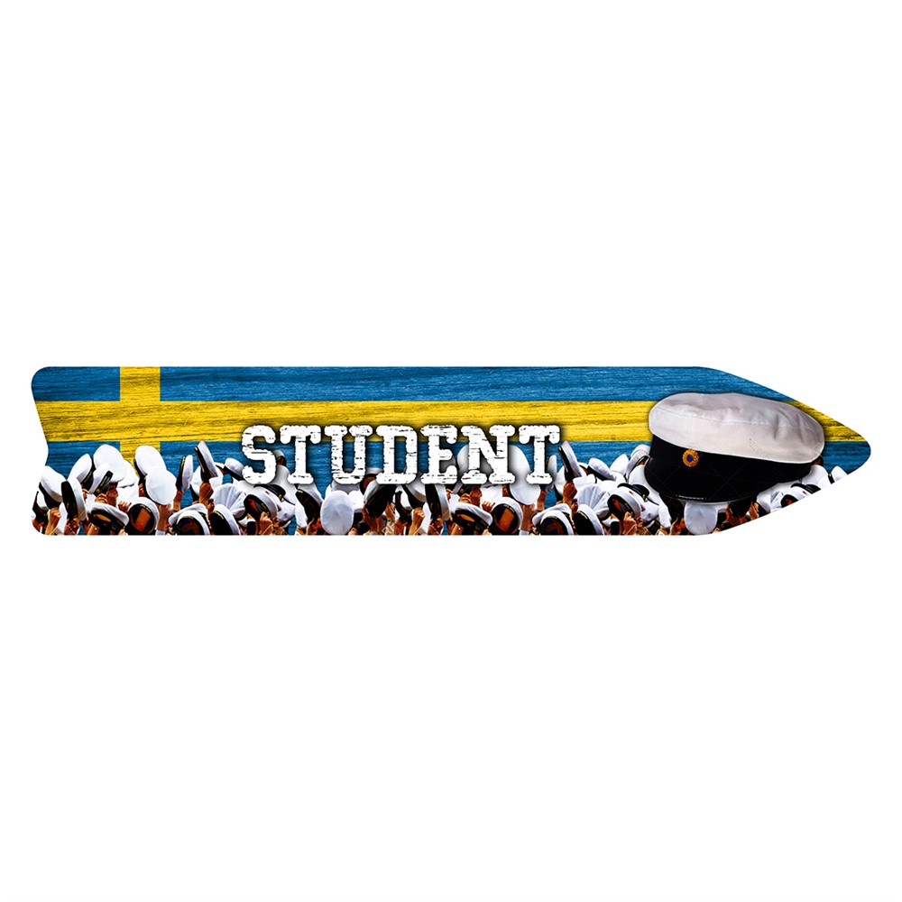 STUDENT TRÄSKYLT
