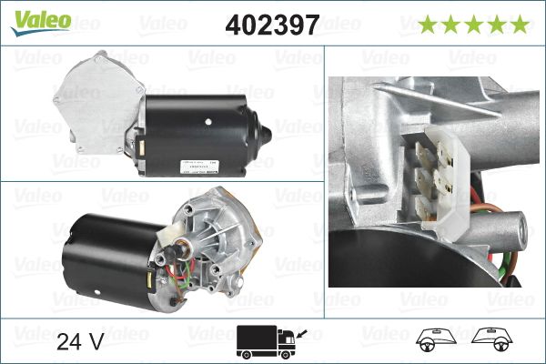 Torkarmotor SWF / Valeo S 402397