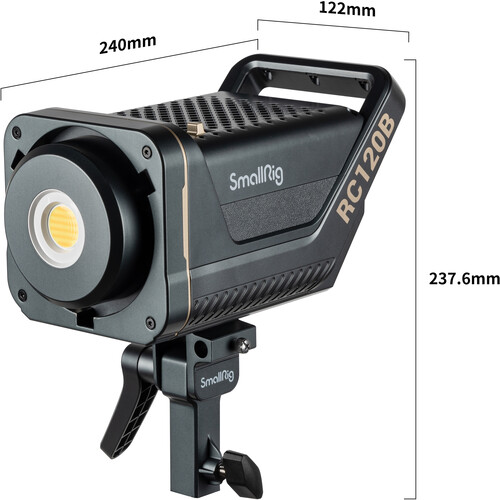 SmallRig 3615 RC120B Variable Color Temperature Video Light - 3