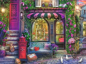 Love Letters Chocolate 1500 Bitar Ravensburger