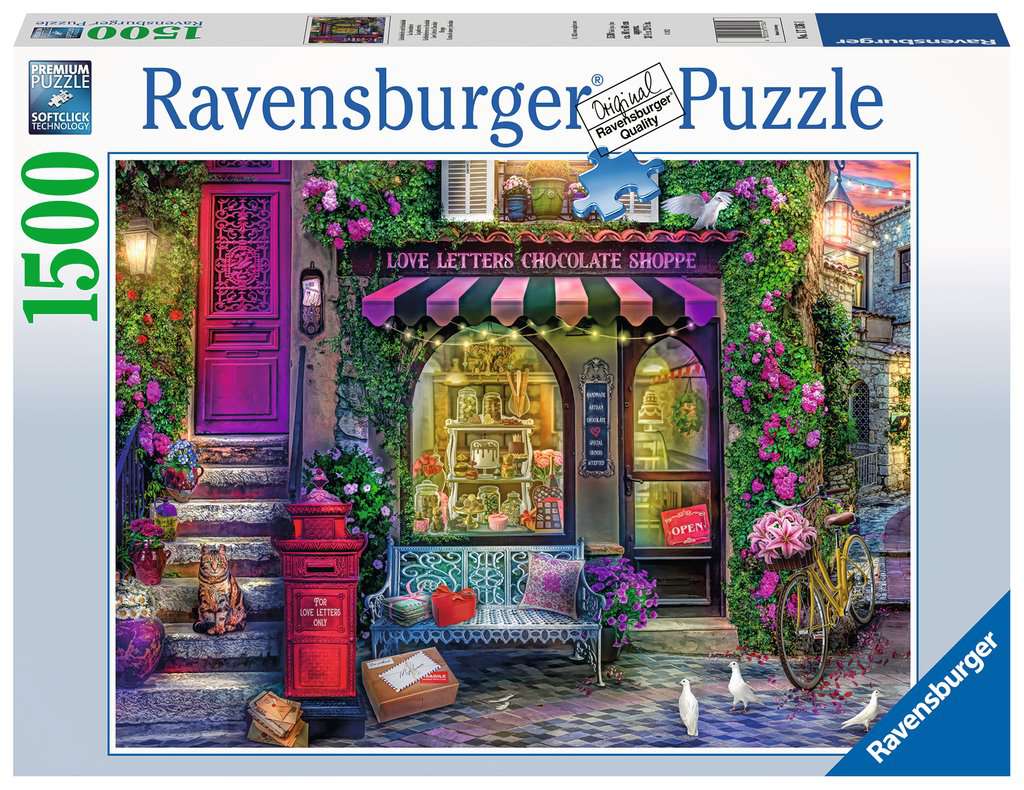 Love Letters Chocolate 1500 Bitar Ravensburger - 2