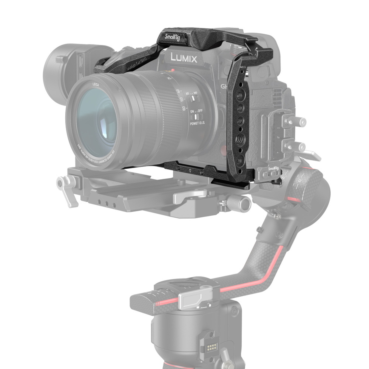 SmallRig 3440 “Black Mamba” Camera Cage for Panasonic LUMIX GH6 - 2