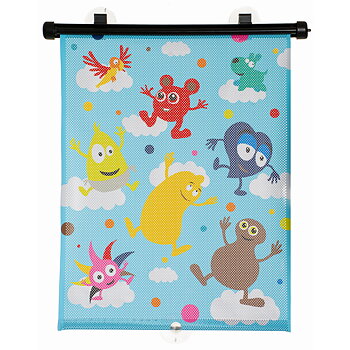 BABBLARNA Rullbart solskydd 2 pack
