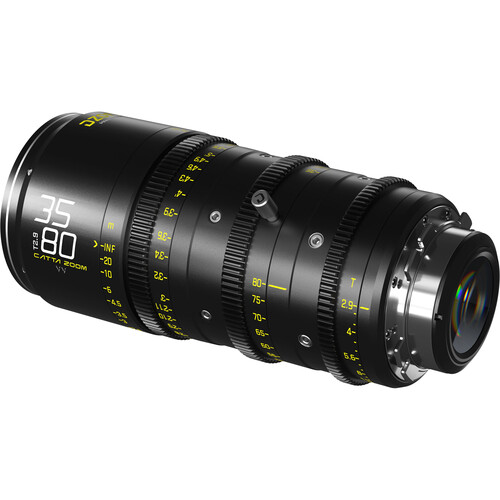 DZOFilm Catta Ace 35-80mm T2.9 Cine Zoom Lins PL/EF Mount Black - 3