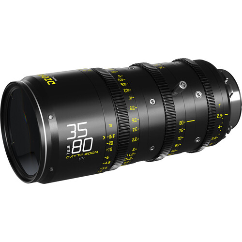 DZOFilm Catta Ace 35-80mm T2.9 Cine Zoom Lins PL/EF Mount Black - 2