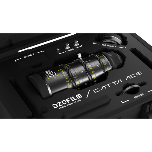 DZOFilm Catta Ace 35-80mm T2.9 Cine Zoom Lins PL/EF Mount Black - 8