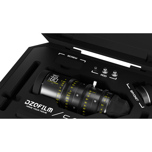 DZOFilm Catta Ace 35-80mm T2.9 Cine Zoom Lins PL/EF Mount Black - 7