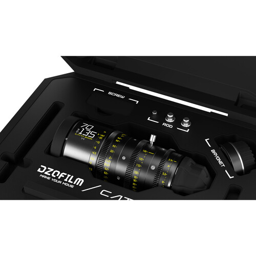 DZOFilm Catta Ace 70-135mm T2.9 Cine Zoom Lins PL/EF Mount  Black - 9