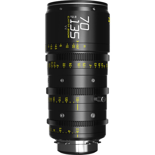 DZOFilm Catta Ace 70-135mm T2.9 Cine Zoom Lins PL/EF Mount  Black