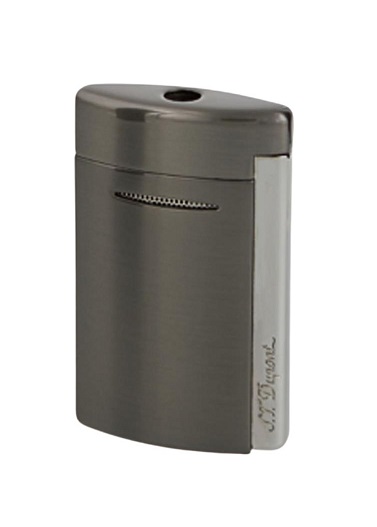 S.T Dupont Metallic Minijet Single Lighter Gunmetal