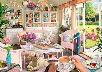The Tea House 1000 Bitar Ravenburger