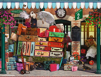 Traveling Light 2000 Bitar Ravensburger