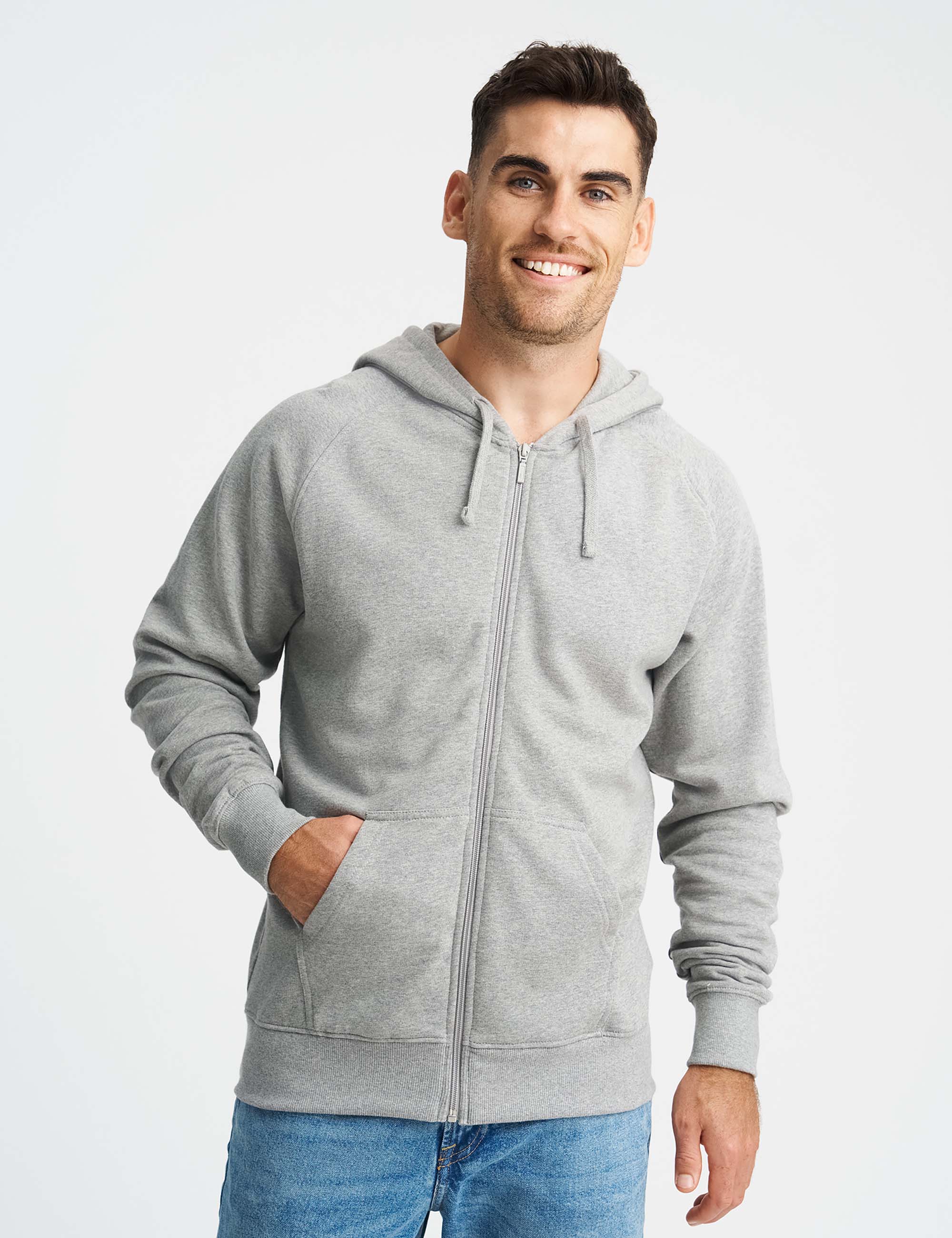 Tiger Cotton® Hoodie med dragkedja - Unisex - Neutral - EKO - 6 olika färger - 5