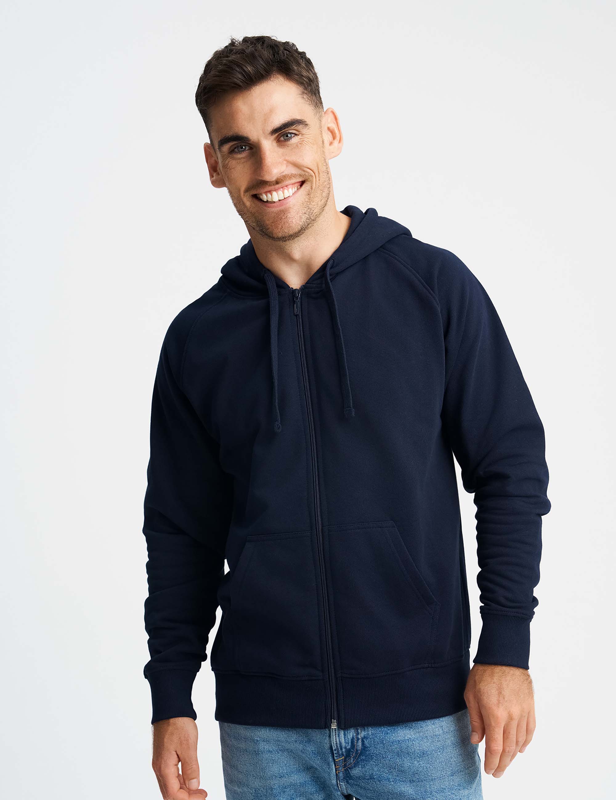 Tiger Cotton® Hoodie med dragkedja - Unisex - Neutral - EKO - 6 olika färger - 6