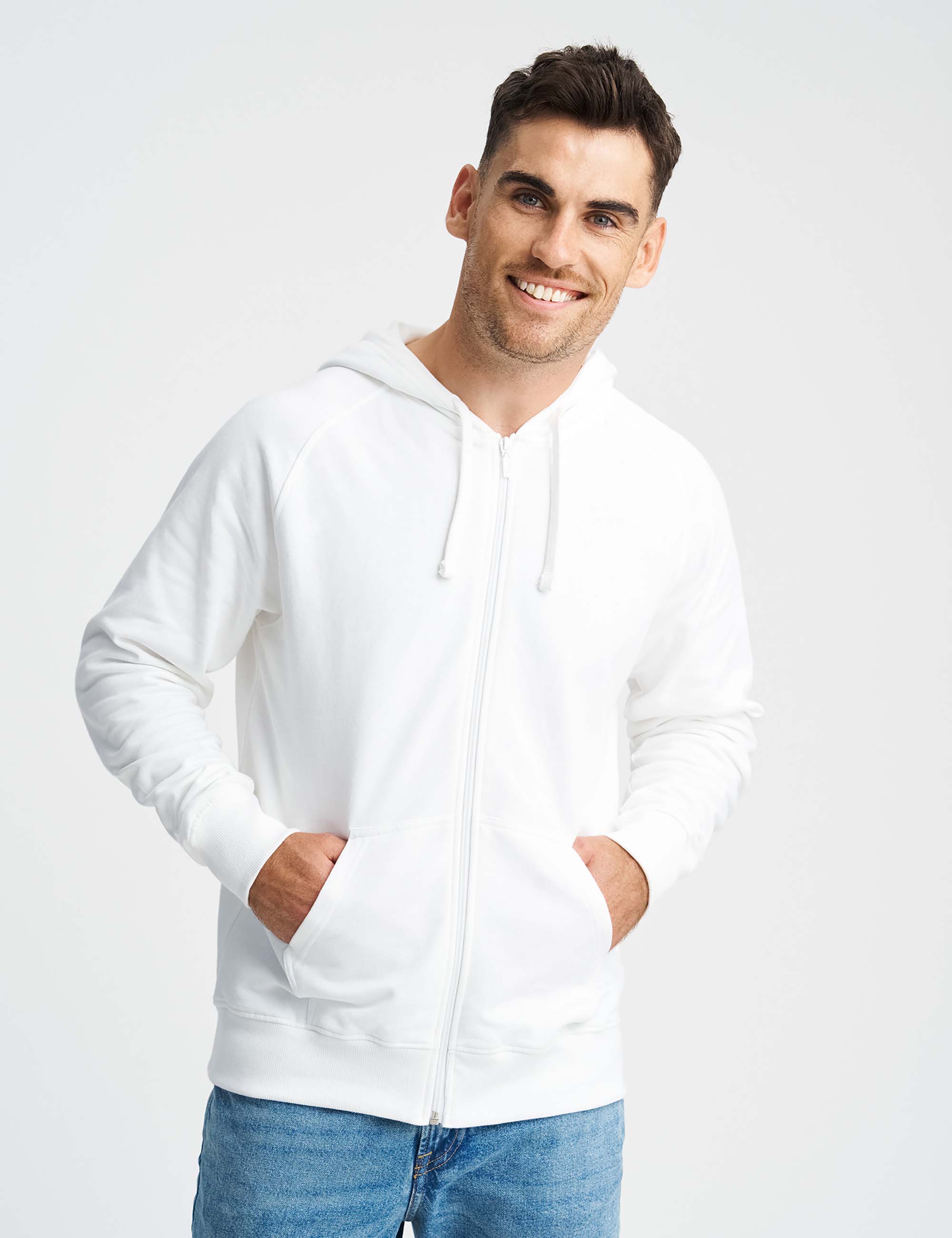Tiger Cotton® Hoodie med dragkedja - Unisex - Neutral - EKO - 6 olika färger - 7