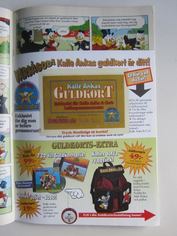 Kalle Anka & Co 1994 06 med bilaga - 2