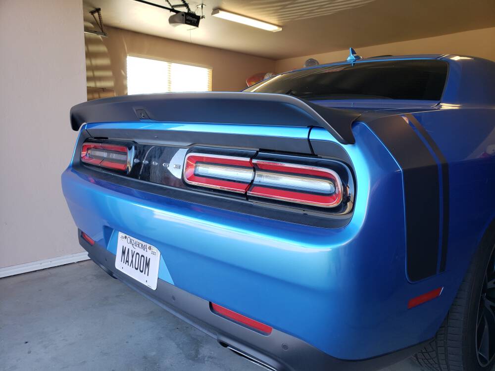 Hellcat Redeye Mattsvart Spoiler  (CHALLENGER 08-21 all) - 4