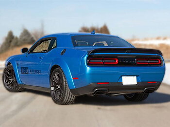 Hellcat Redeye Mattsvart Spoiler  (CHALLENGER 08-21 all)