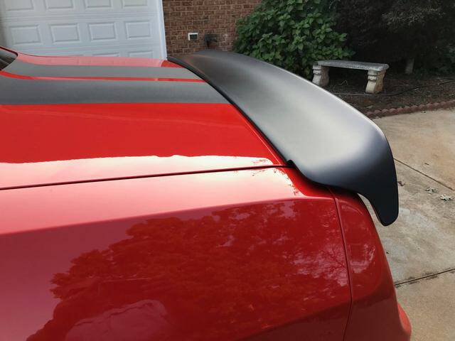 Hellcat Redeye Mattsvart Spoiler  (CHALLENGER 08-21 all) - 2